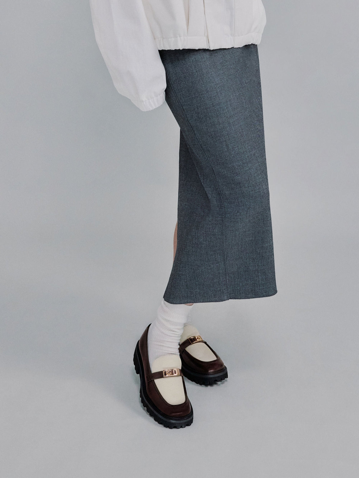 CHARLES & KEITH Value | Lando Canvas Platform Loafers - Multi