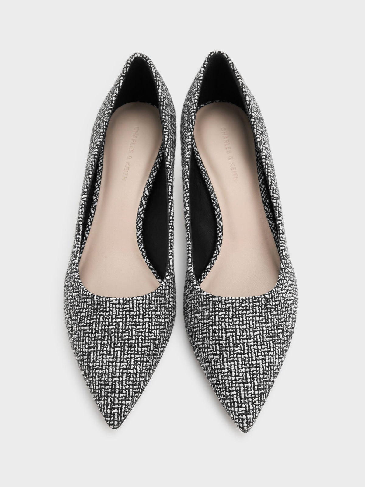 CHARLES & KEITH Discount | Cammie Tweed Metallic-Heel Pumps - Multi