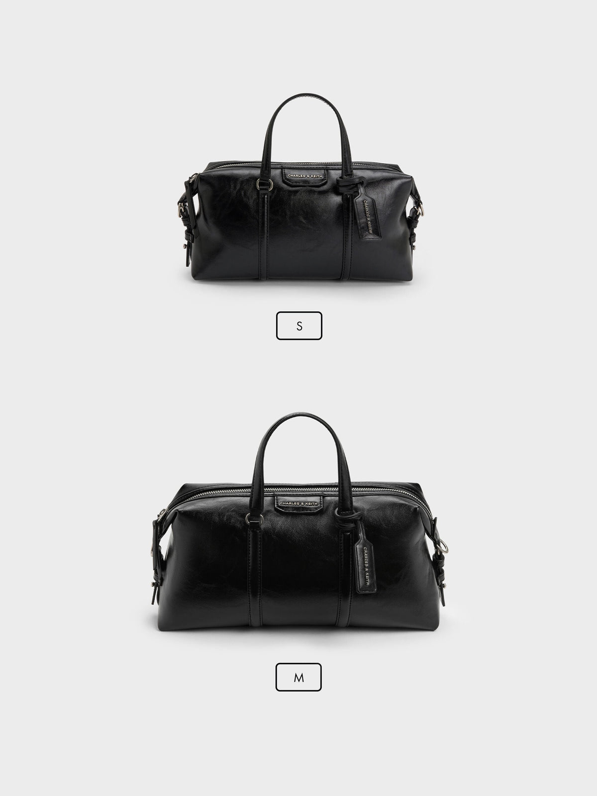CHARLES & KEITH Latest | Fergie Bowling Bag - Noir
