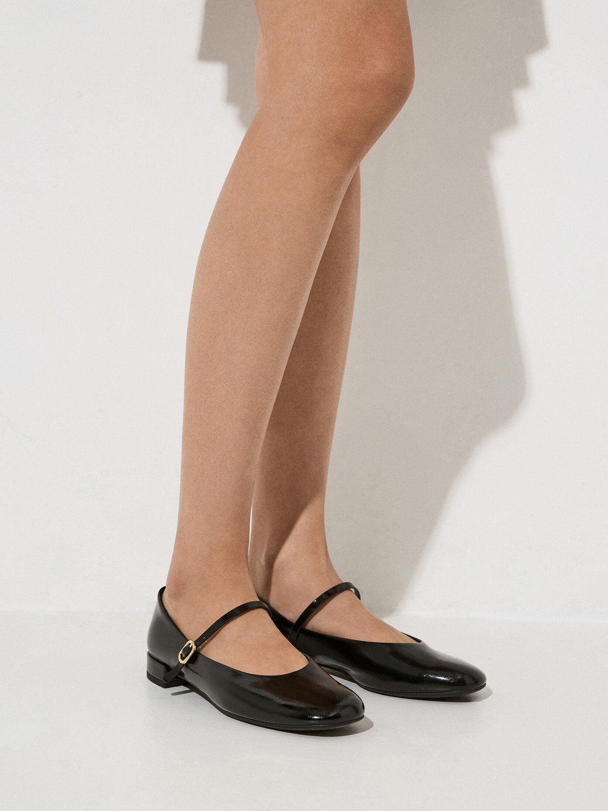CHARLES & KEITH Latest | Gertrude Patent Mary Janes - Black Patent