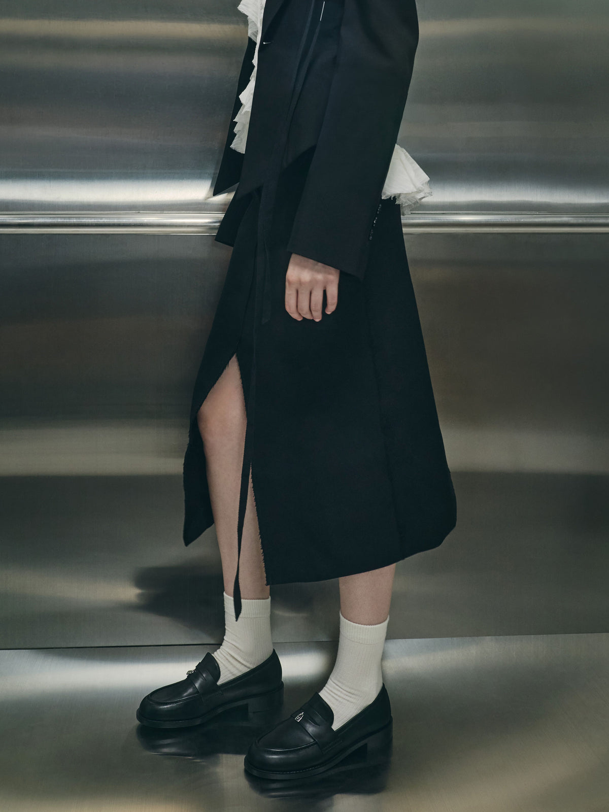 CHARLES & KEITH Popular | Griselda Loafers - Black