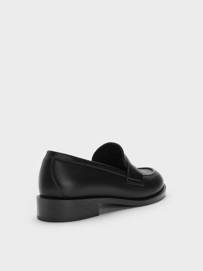 CHARLES & KEITH Popular | Griselda Loafers - Black