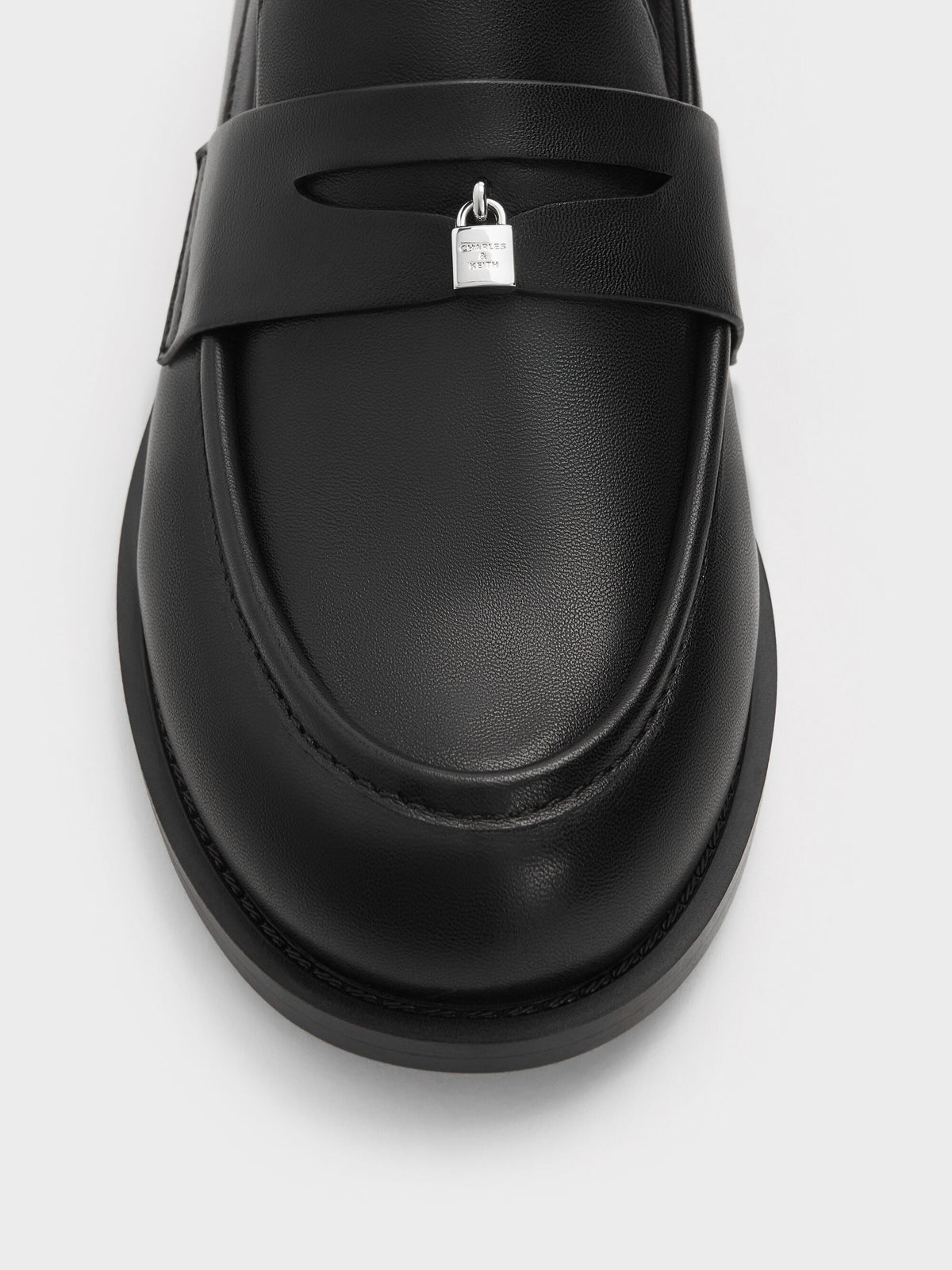 CHARLES & KEITH Popular | Griselda Loafers - Black