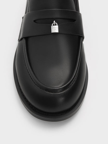 CHARLES & KEITH Popular | Griselda Loafers - Black
