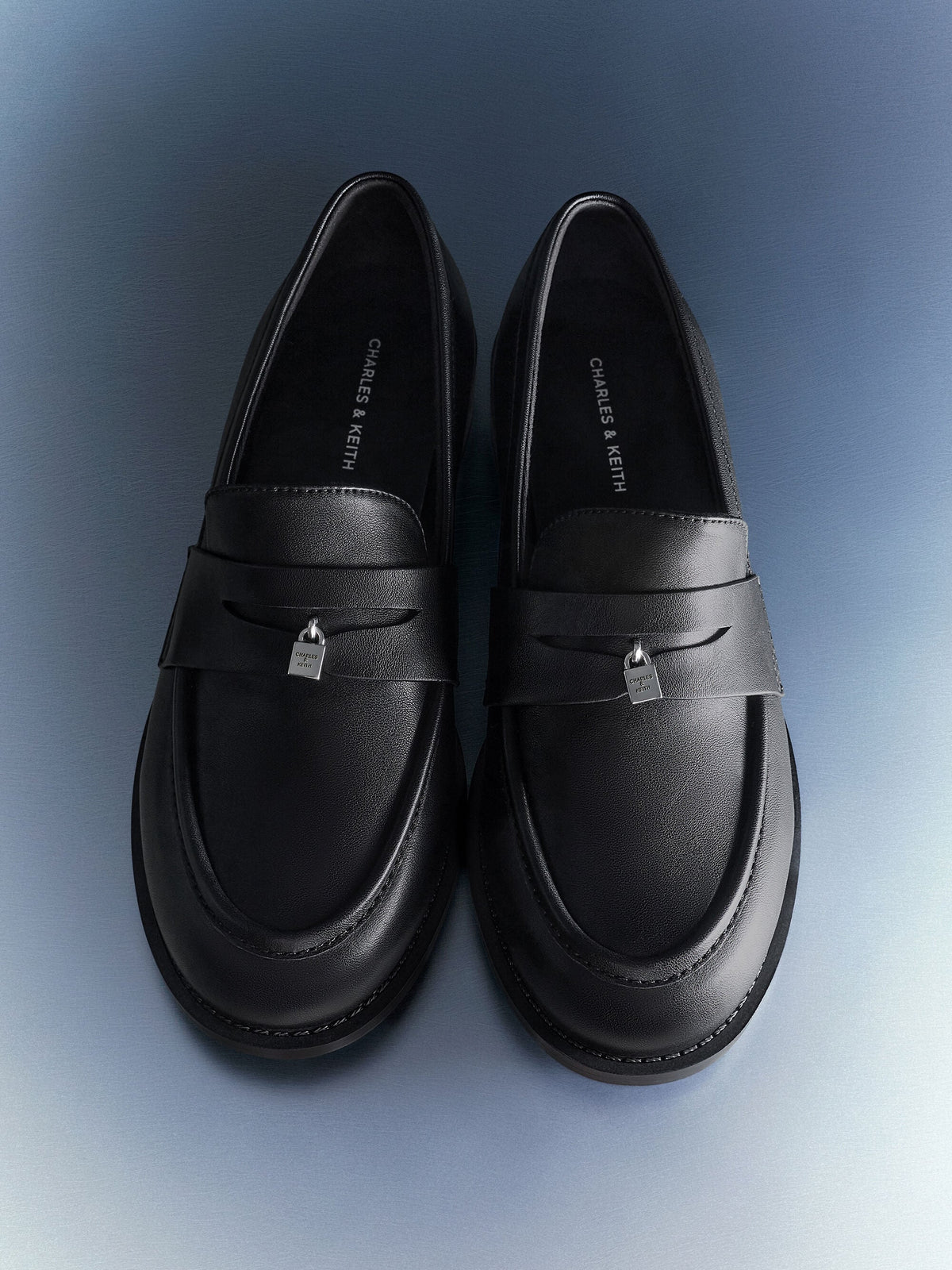 CHARLES & KEITH Popular | Griselda Loafers - Black