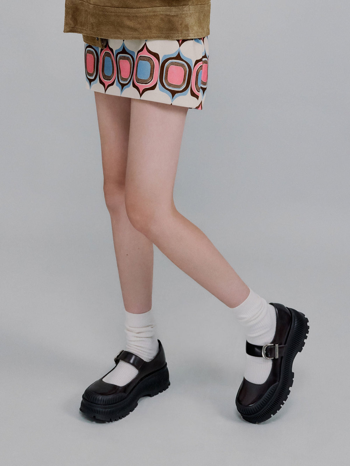 CHARLES & KEITH Trending | Darra Platform Mary Janes - Black Box