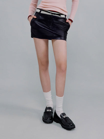 CHARLES & KEITH Essential | Lando Platform Loafers - Black Box