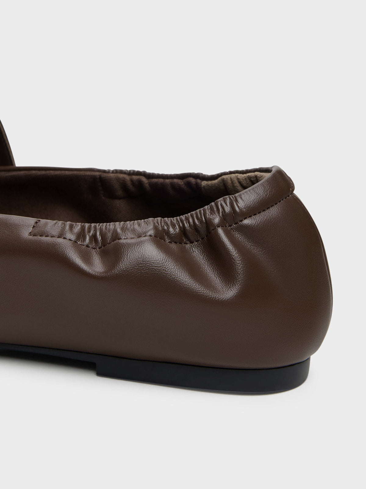 CHARLES & KEITH Everyday | Georgie Chain Mary Jane Flats - Dark Brown
