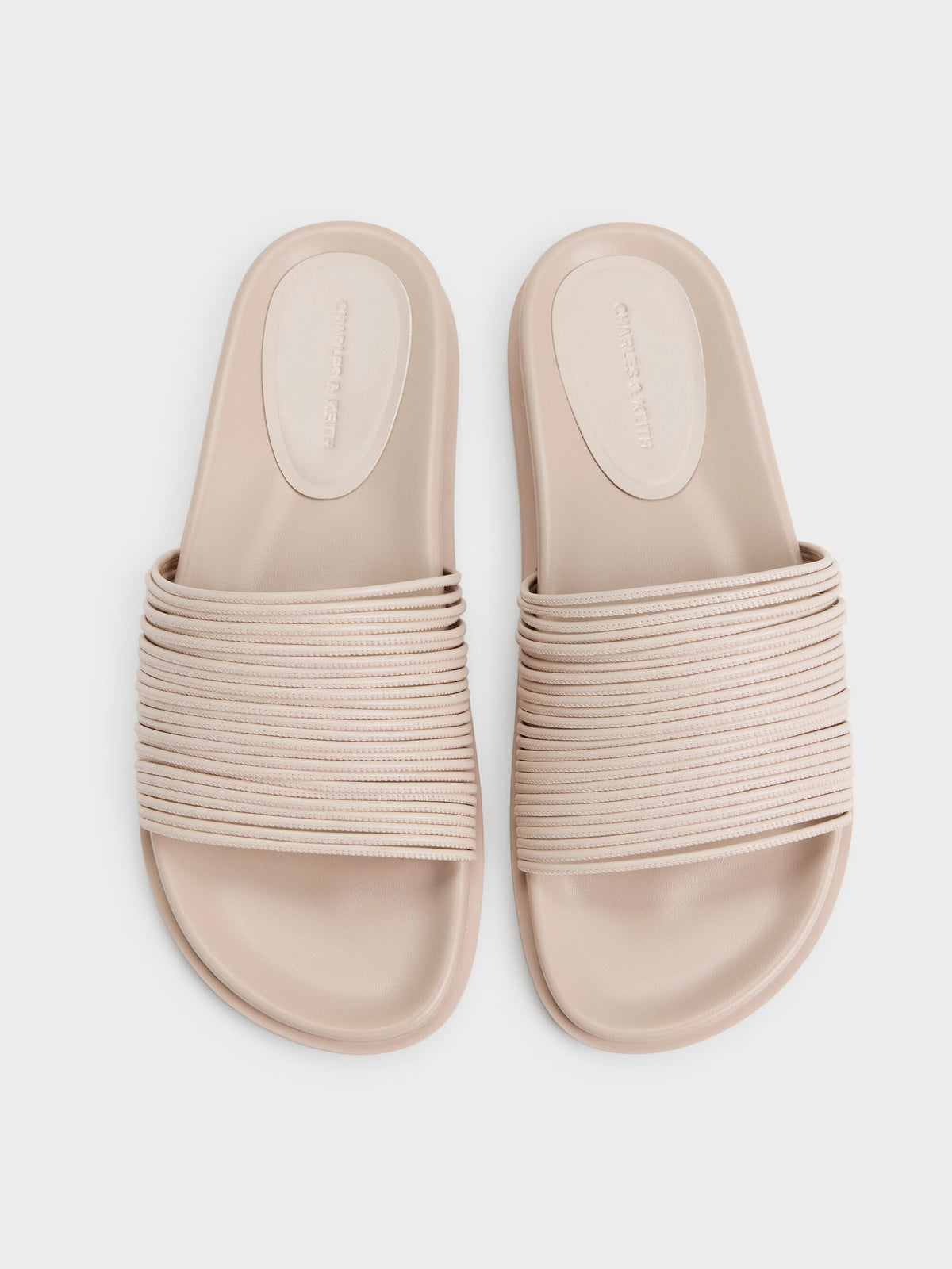 CHARLES & KEITH Special Offer | Fianna Strappy Slide Sandals - Beige