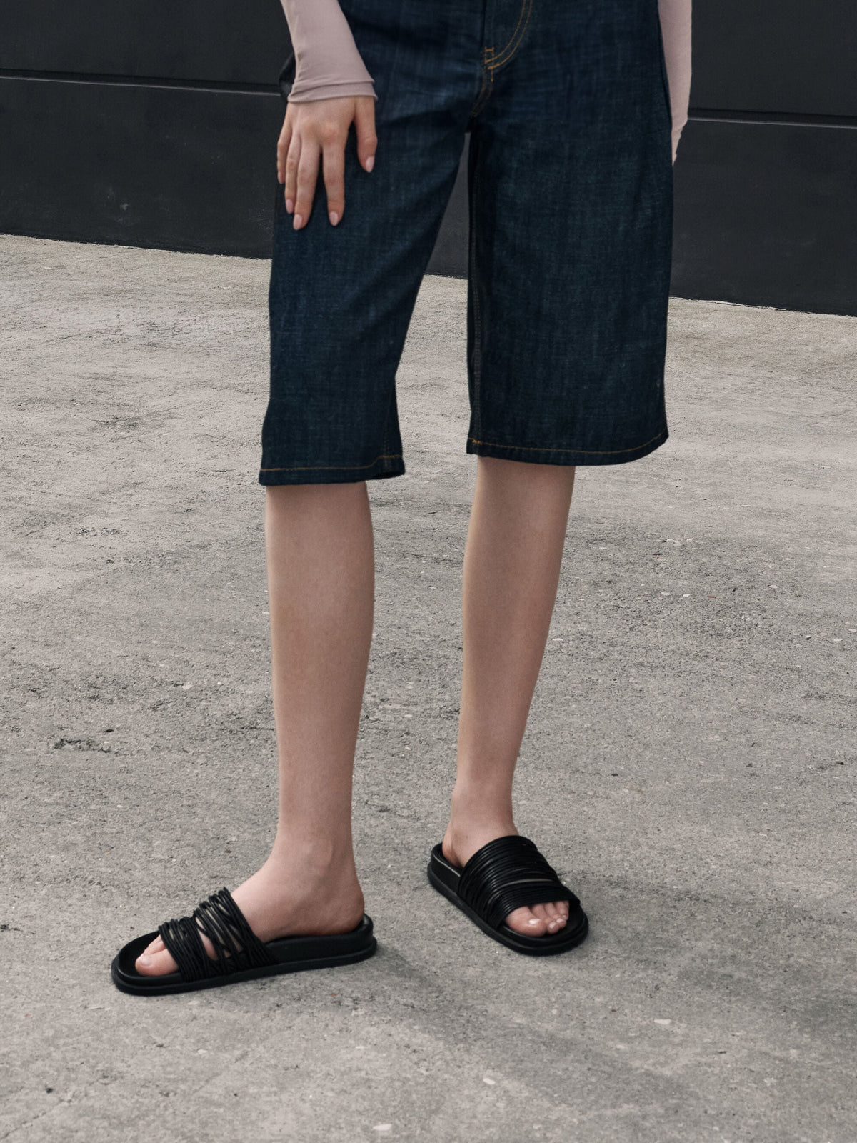 CHARLES & KEITH New | Fianna Strappy Slide Sandals - Black