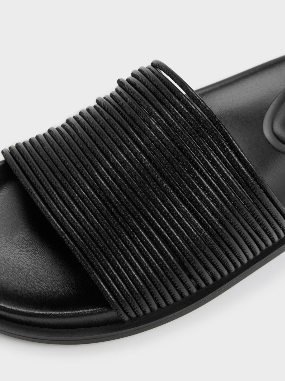CHARLES & KEITH New | Fianna Strappy Slide Sandals - Black