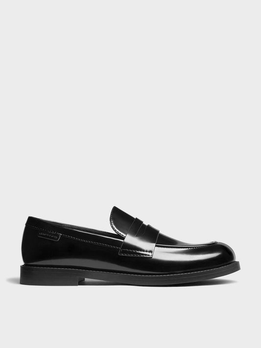 CHARLES & KEITH Classic | Arven Penny Loafers - Black Box