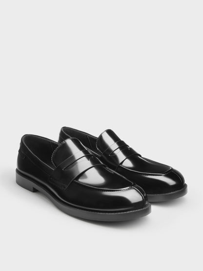 CHARLES & KEITH Classic | Arven Penny Loafers - Black Box