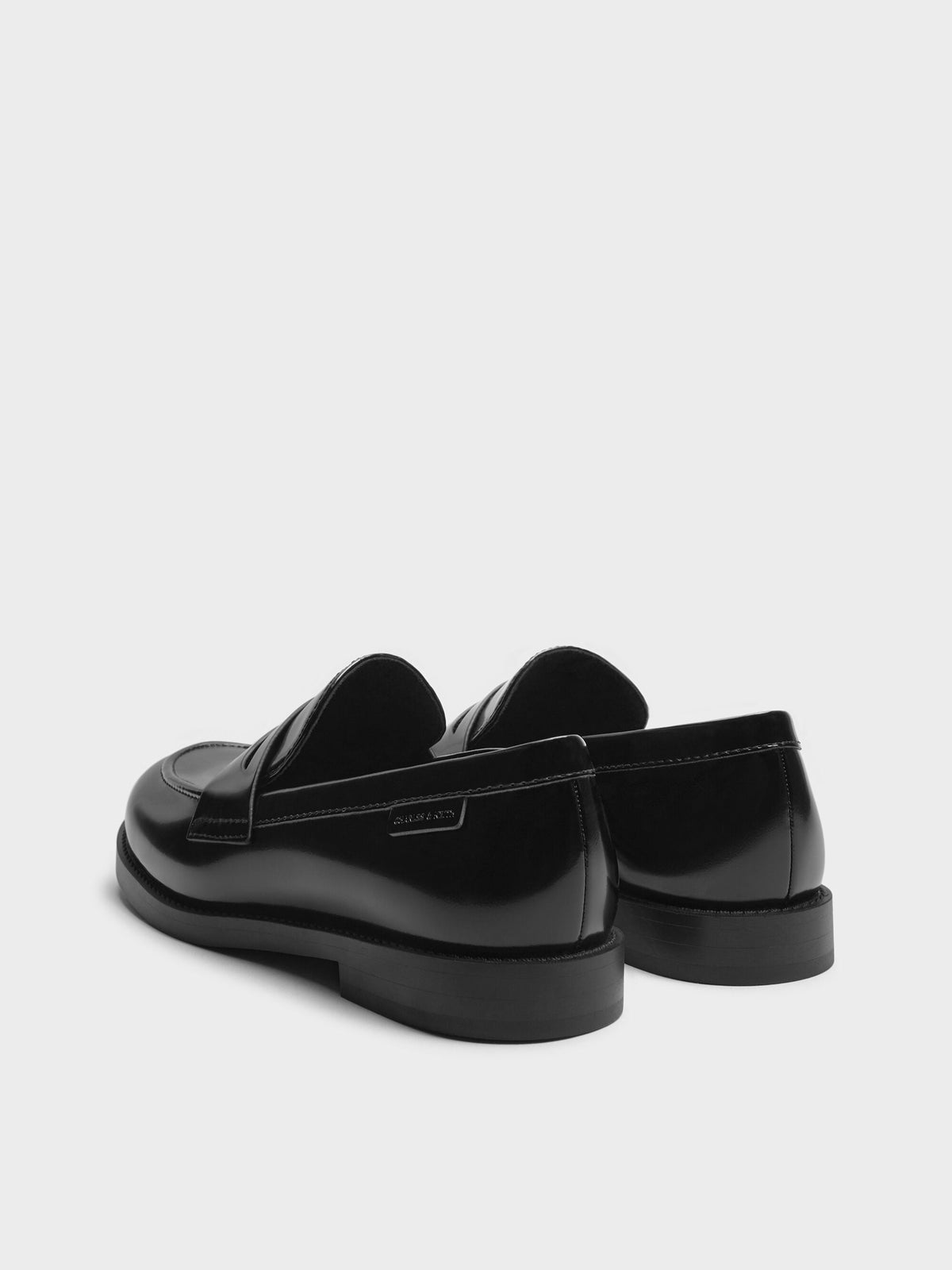 CHARLES & KEITH Classic | Arven Penny Loafers - Black Box