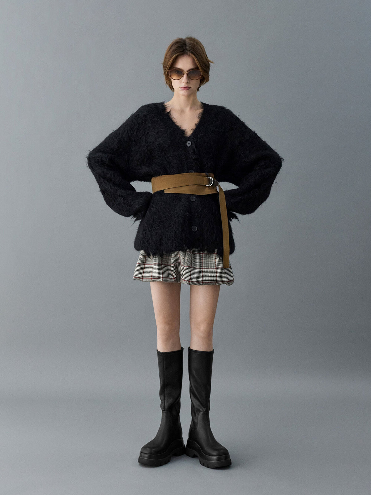 CHARLES & KEITH Value | Leoi Chunky Knee-High Boots - Black