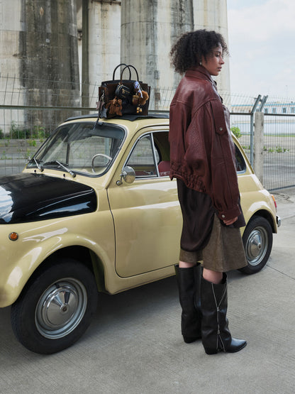 CHARLES & KEITH Latest | Large Ginevra Tote Bag - Brown