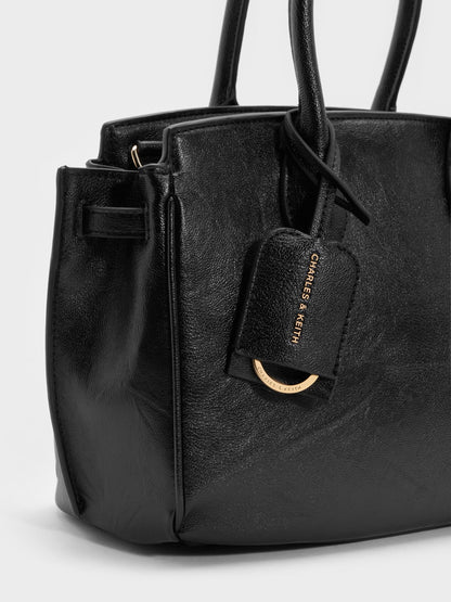 CHARLES & KEITH Special Offer | Ginevra Tote Bag - Black