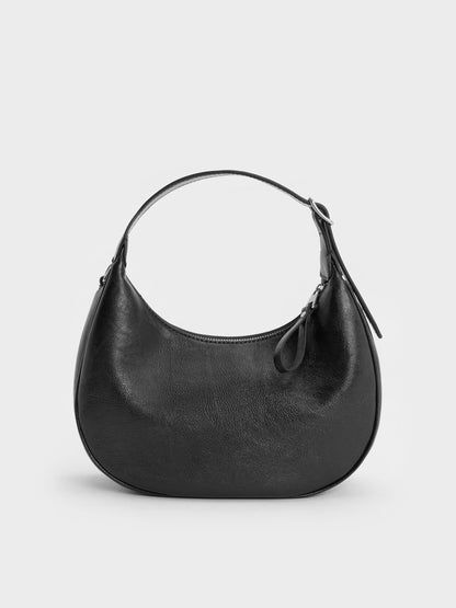 CHARLES & KEITH Best Price | Vega Hobo Bag - Noir