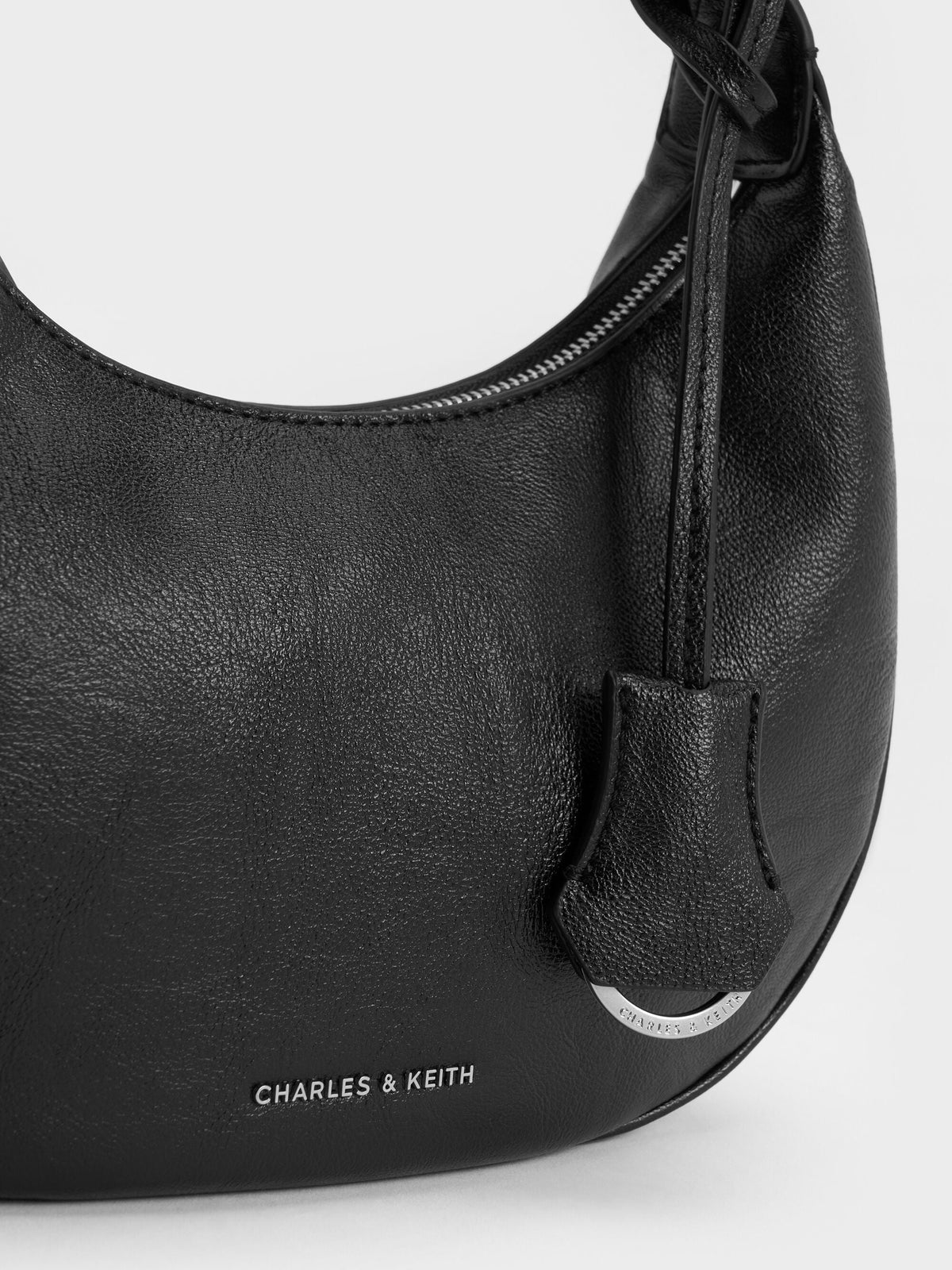 CHARLES & KEITH Best Price | Vega Hobo Bag - Noir