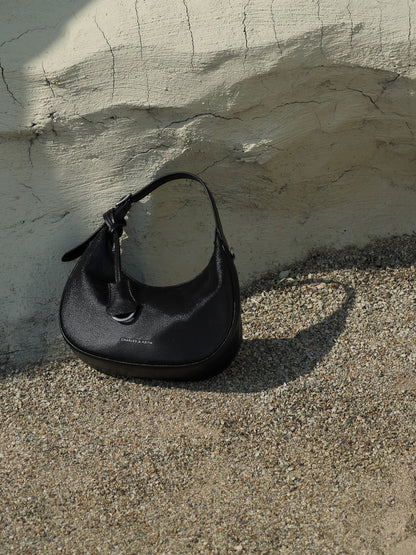 CHARLES & KEITH Best Price | Vega Hobo Bag - Noir