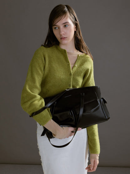 CHARLES & KEITH New | Rachel Multi-Pocket Tote Bag - Noir