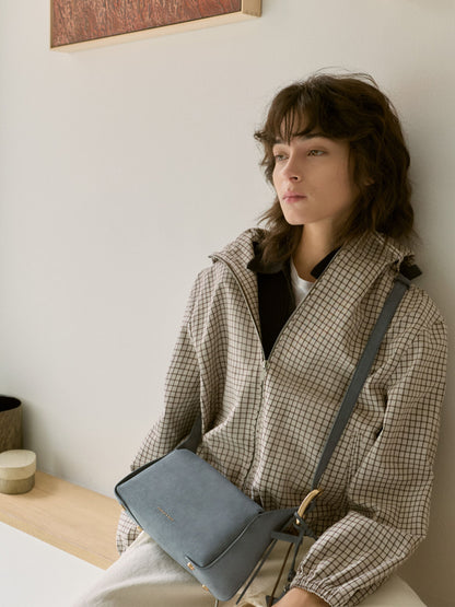 CHARLES & KEITH Essential | Aislin Shoulder Bag - Smoky Blue
