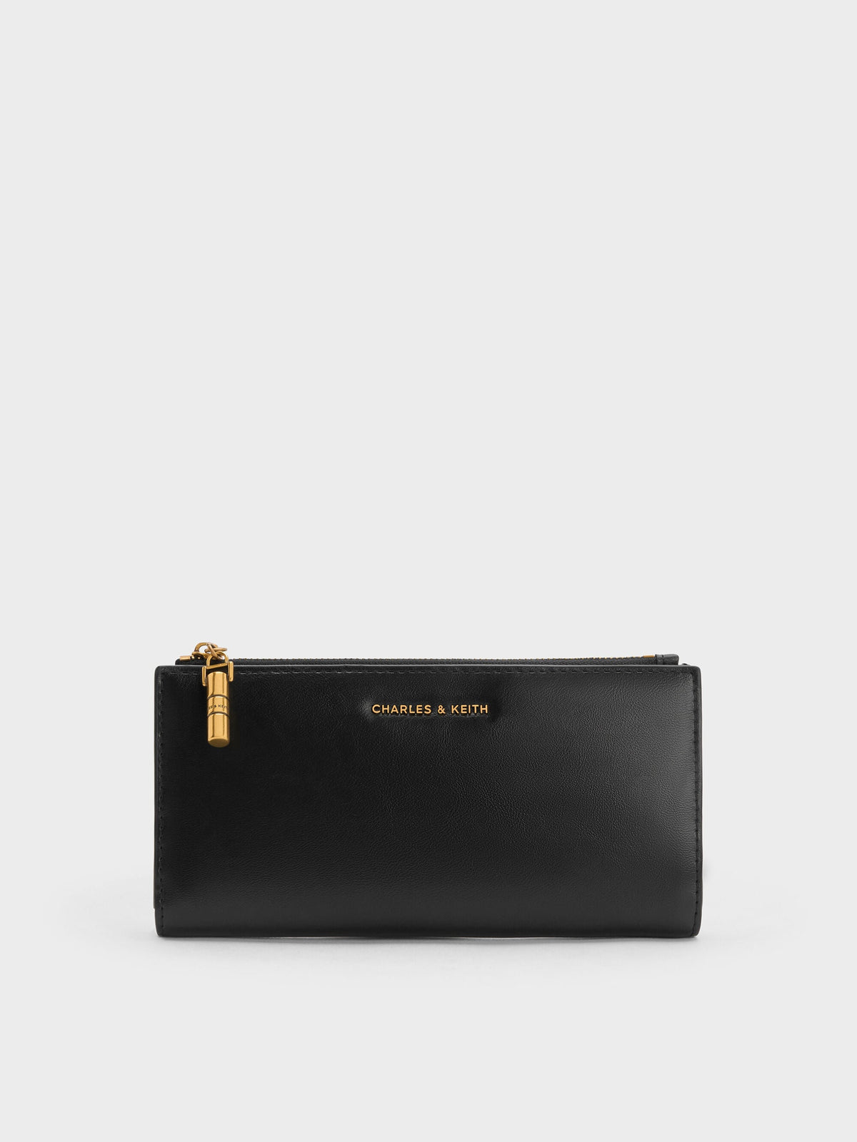 CHARLES & KEITH Best Price | Cesia Top-Zip Long Wallet - Black