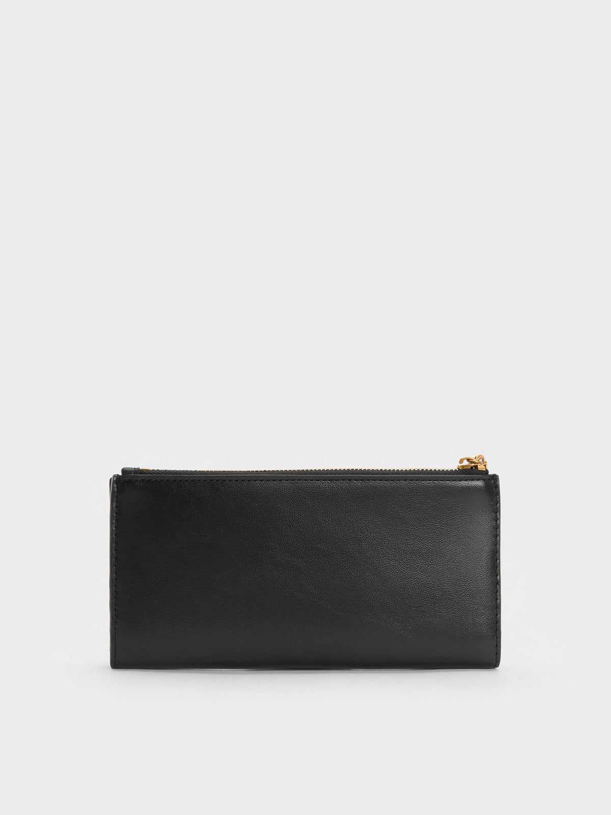 CHARLES & KEITH Best Price | Cesia Top-Zip Long Wallet - Black