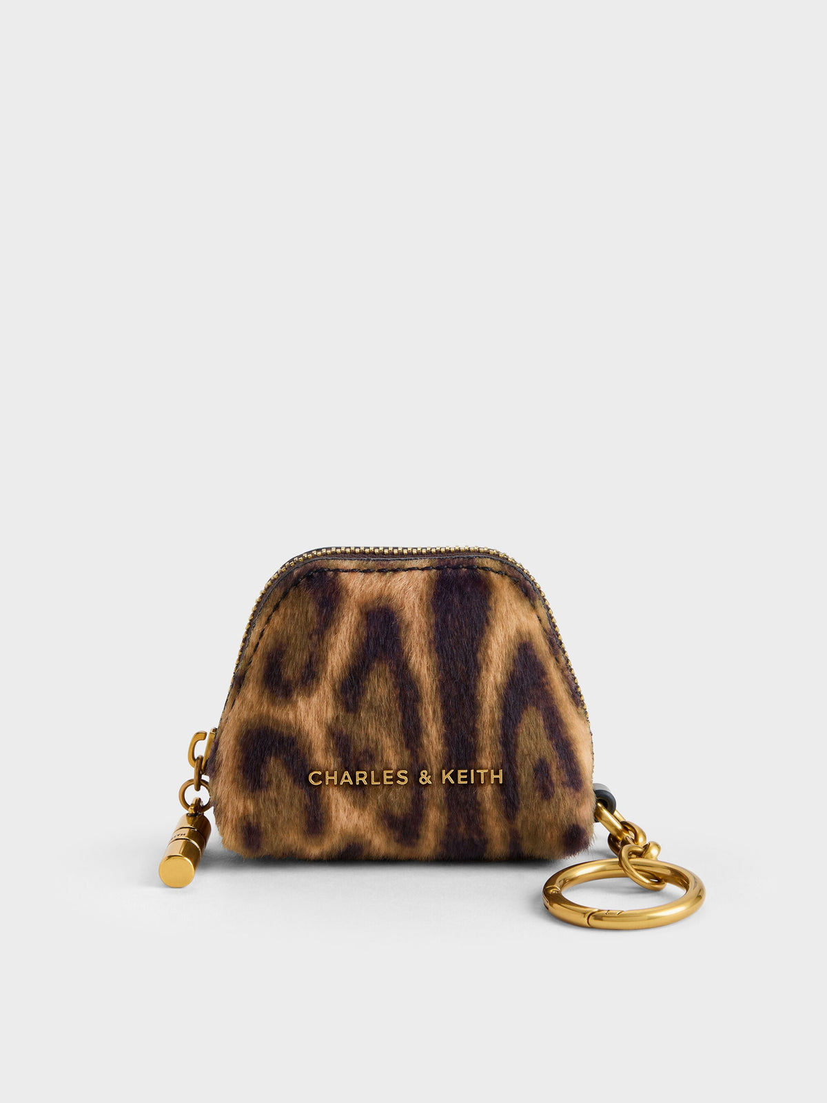 CHARLES & KEITH Sale | Cesia Leopard-Print Micro Pouch - Multi