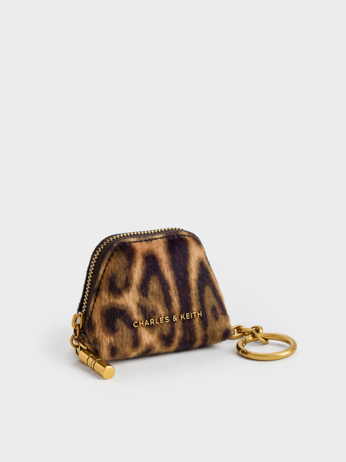 CHARLES & KEITH Sale | Cesia Leopard-Print Micro Pouch - Multi