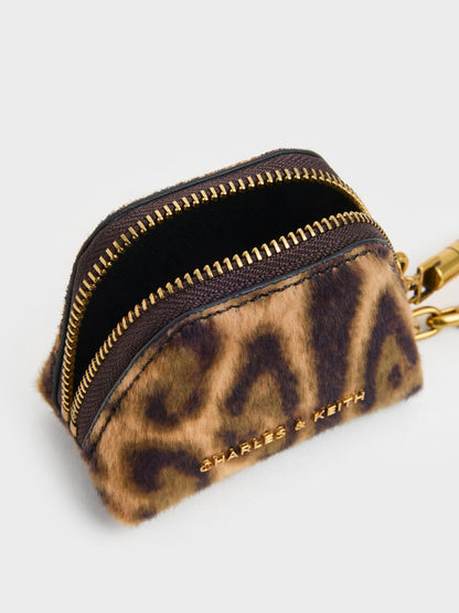 CHARLES & KEITH Sale | Cesia Leopard-Print Micro Pouch - Multi