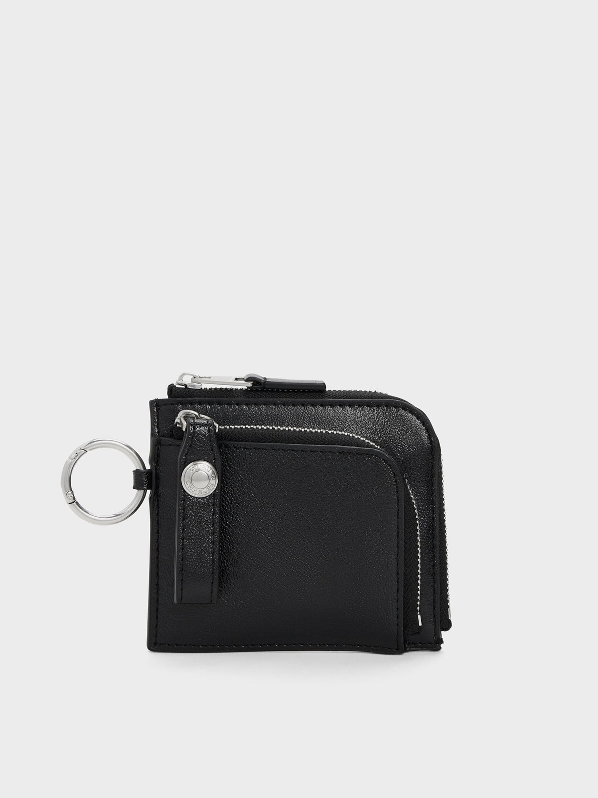 CHARLES & KEITH Featured | Vega Zip-Around Pouch - Noir