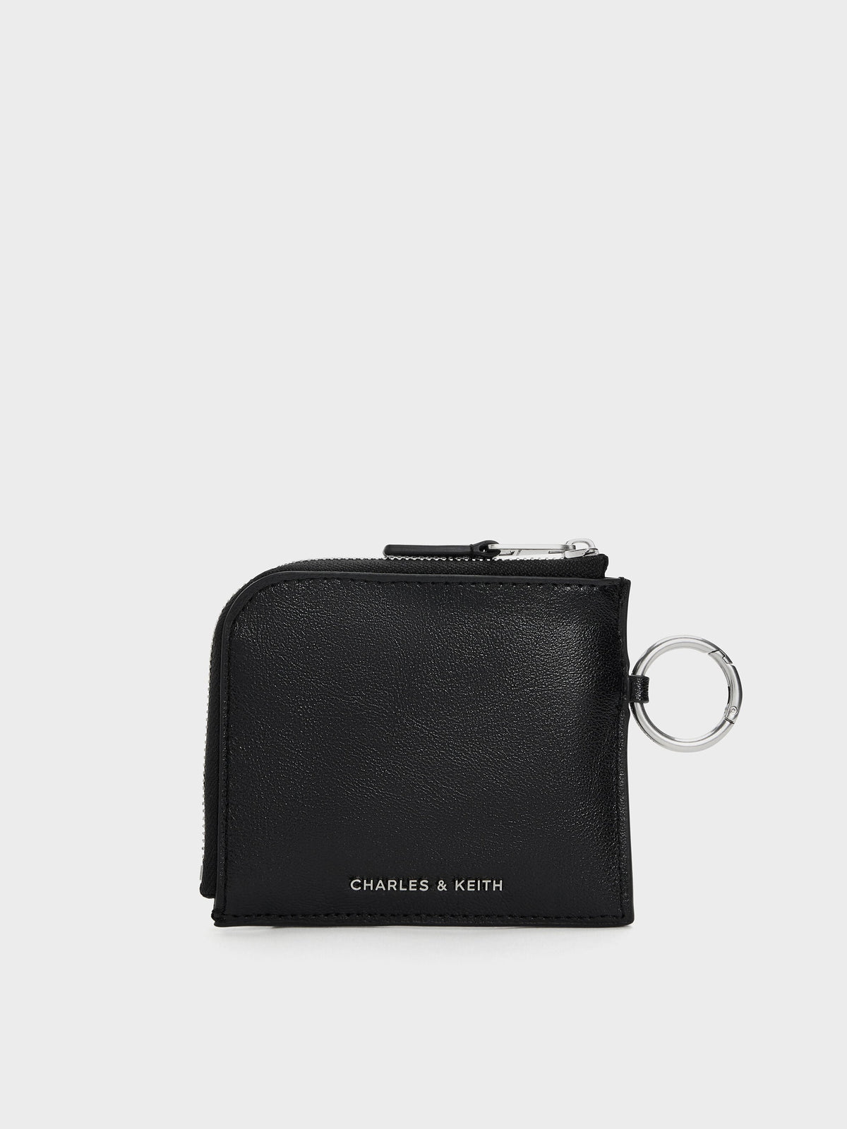 CHARLES & KEITH Featured | Vega Zip-Around Pouch - Noir