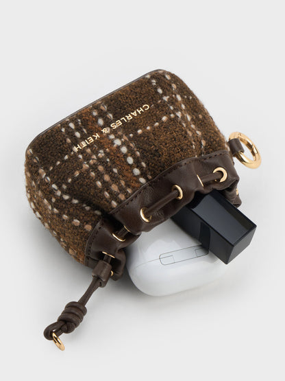CHARLES & KEITH Deals | Lillith Checkered Micro Pouch - Multi