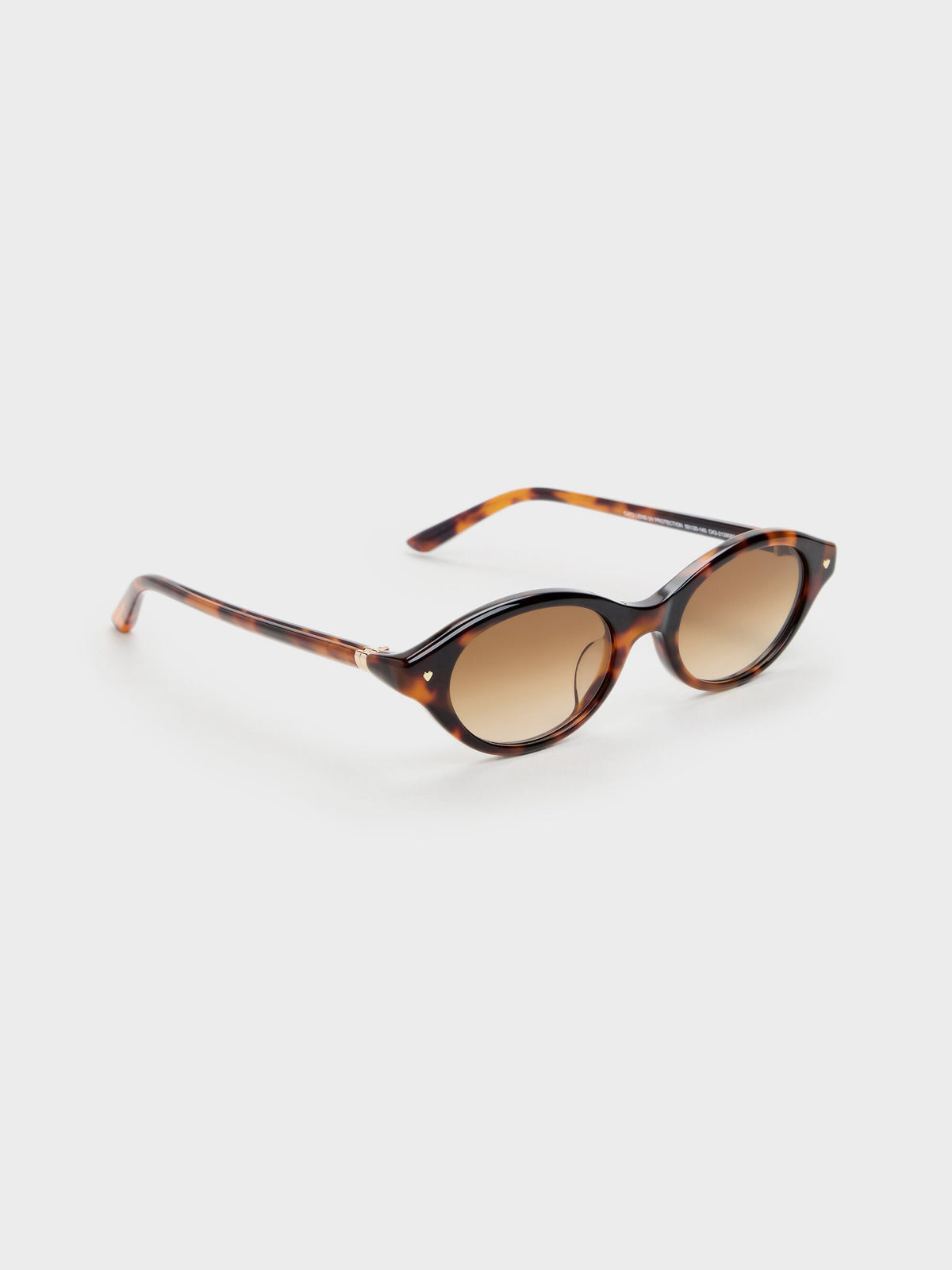 CHARLES & KEITH Sale | Pecola Oval Sunglasses - T. Shell