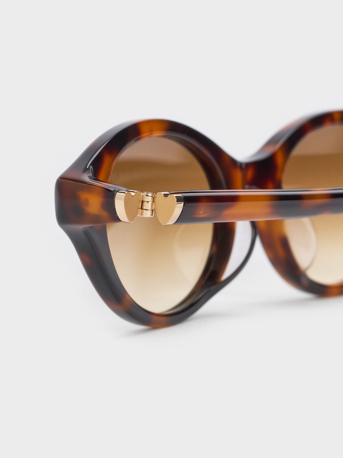 CHARLES & KEITH Sale | Pecola Oval Sunglasses - T. Shell