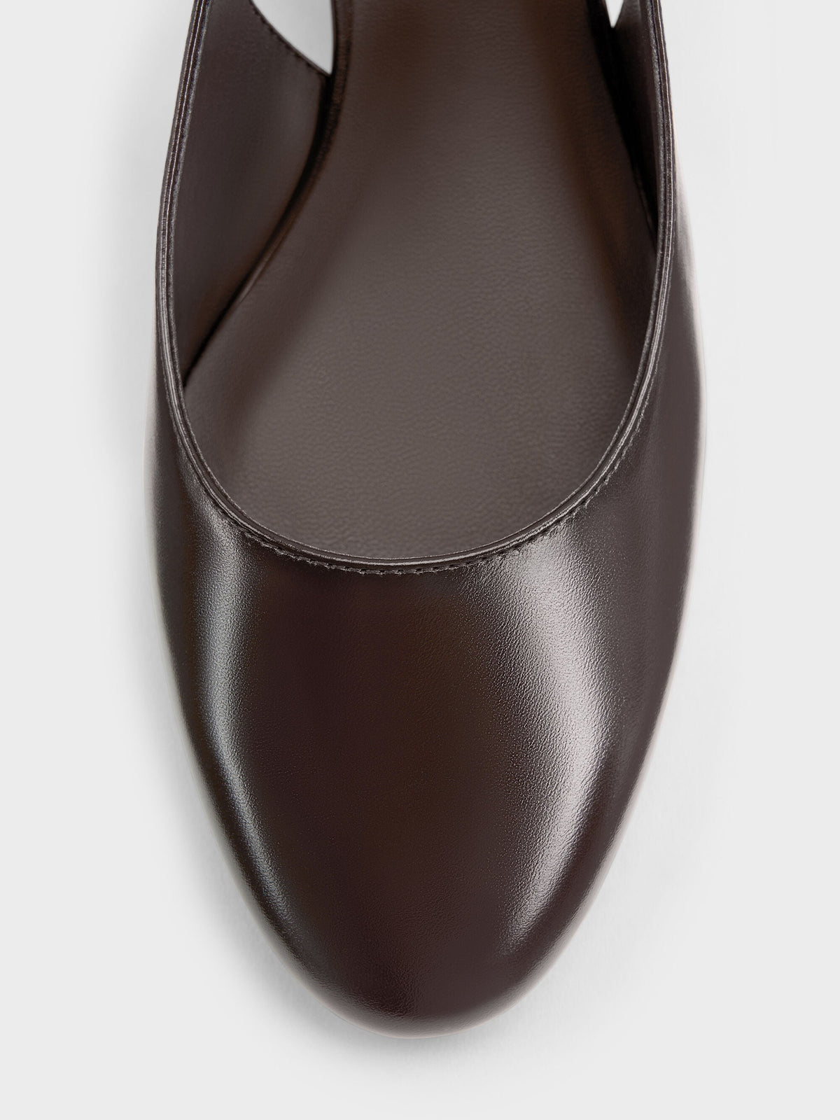 CHARLES & KEITH Trusted | Slingback Mary Jane Pumps - Burgundy