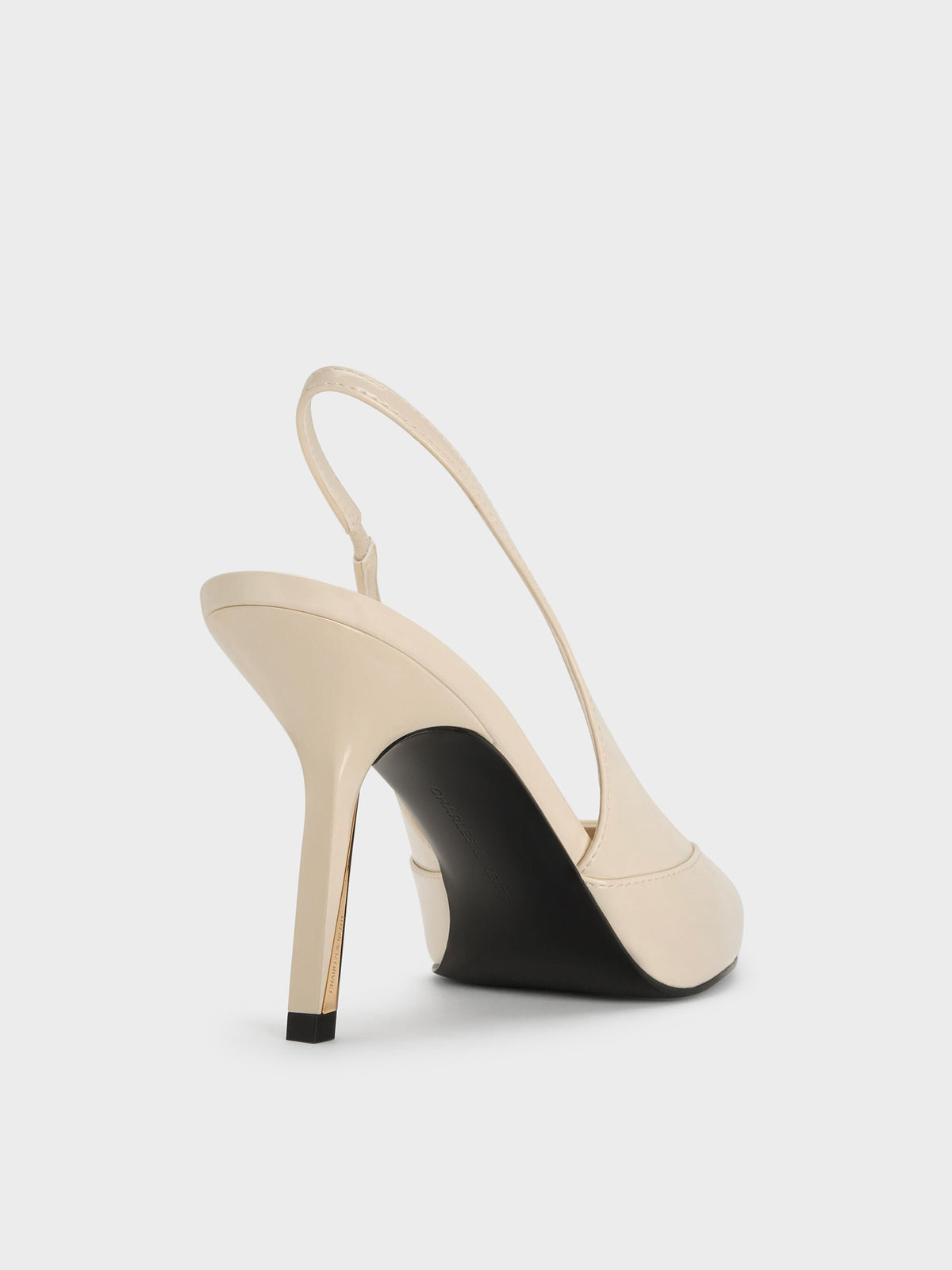 CHARLES & KEITH Customer Favorite | Taylen Slingback Pumps - Beige