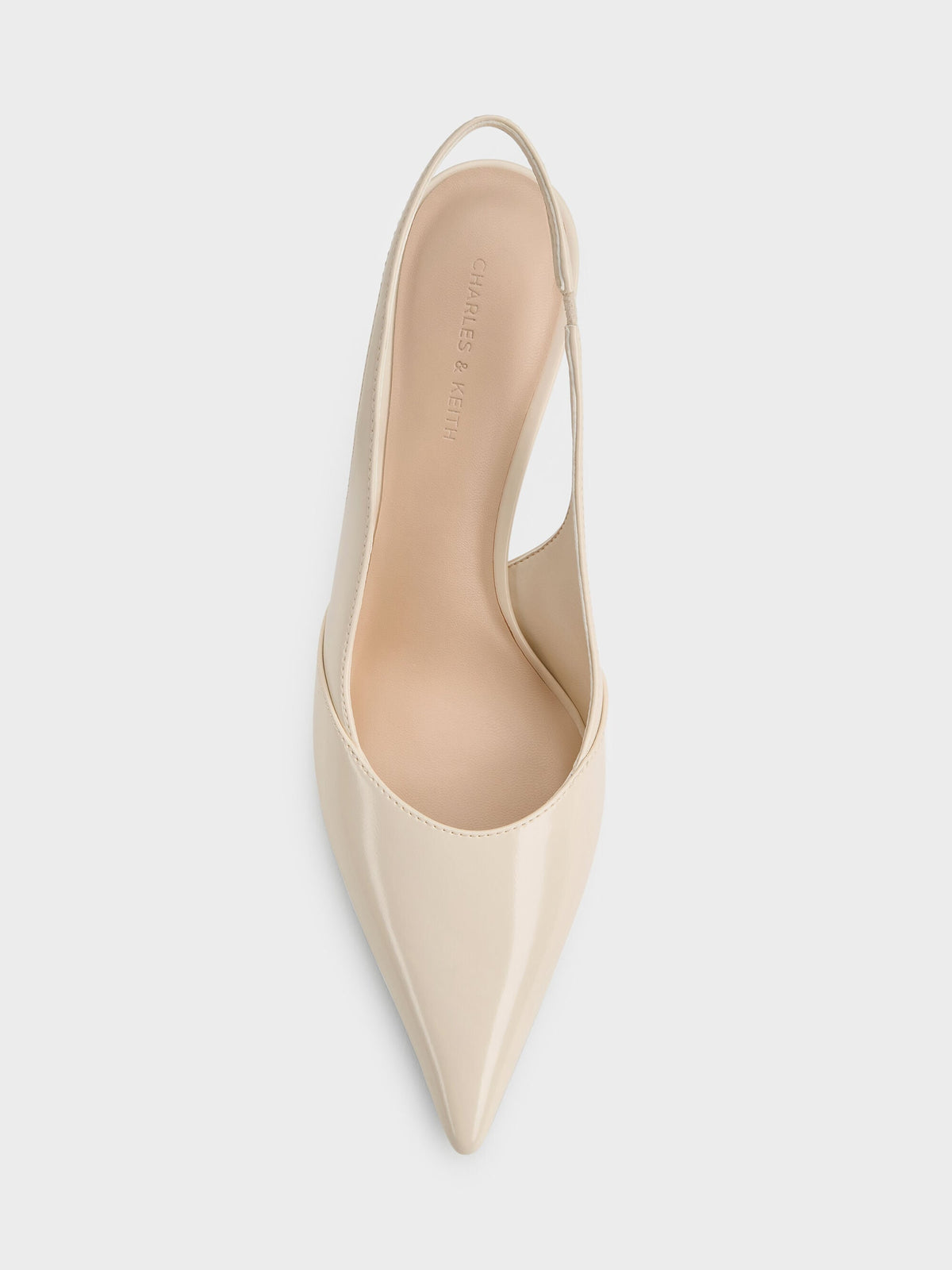 CHARLES & KEITH Customer Favorite | Taylen Slingback Pumps - Beige
