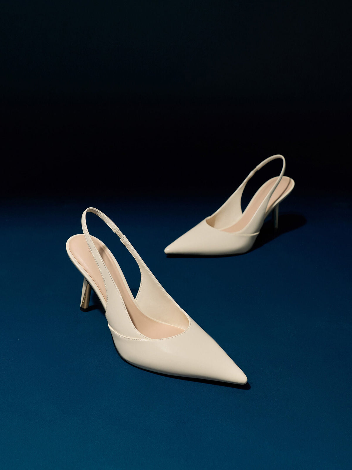 CHARLES & KEITH Customer Favorite | Taylen Slingback Pumps - Beige
