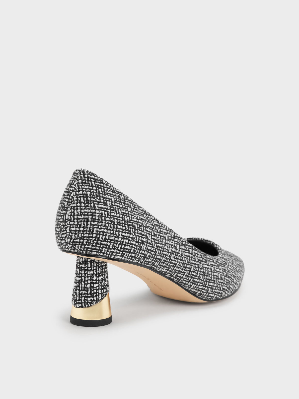 CHARLES & KEITH Discount | Cammie Tweed Metallic-Heel Pumps - Multi