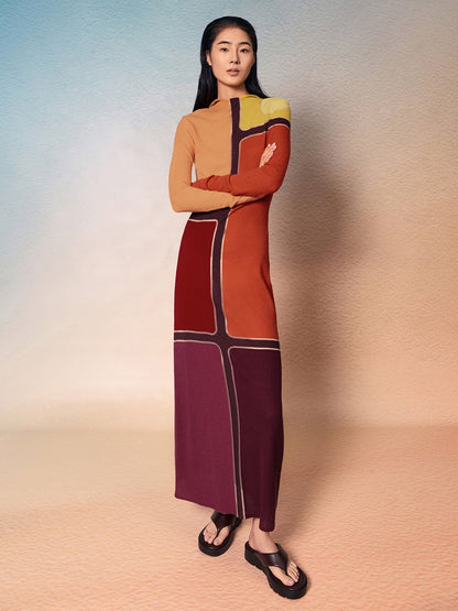CHARLES & KEITH Essential | V-Strap Flatform Thong Sandals - Burgundy