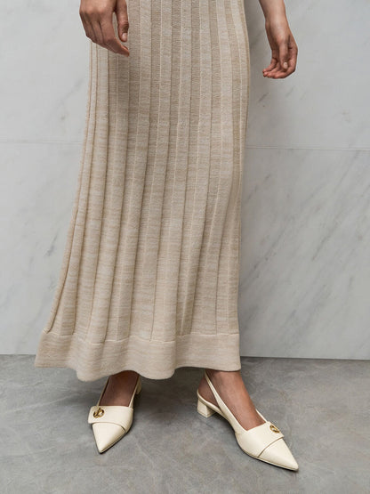 CHARLES & KEITH Sale | Marley Slingback Pumps - Chalk