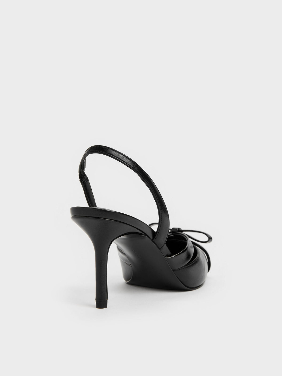 CHARLES & KEITH Top Pick | Kaleen Slingback Stilettos - Black