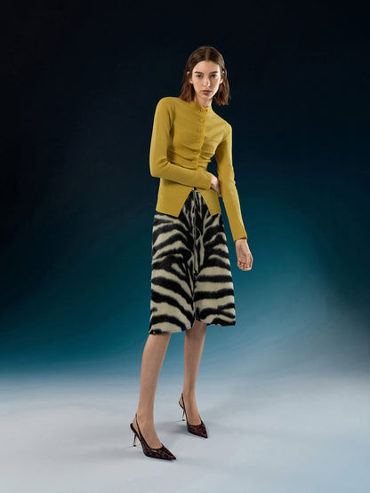CHARLES & KEITH Hot Sale | Taylen Leopard-Print Slingback Pumps - Animal Print Burgundy