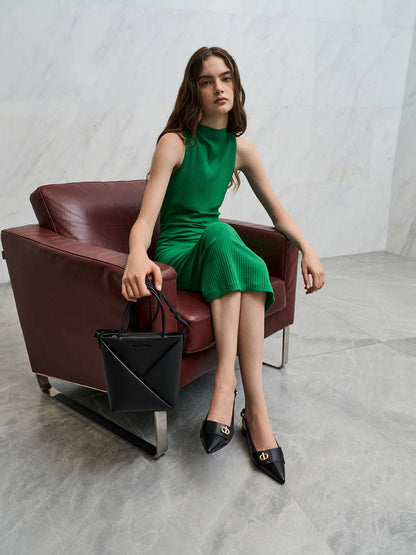 CHARLES & KEITH Best Seller | Marley Slingback Pumps - Black Box