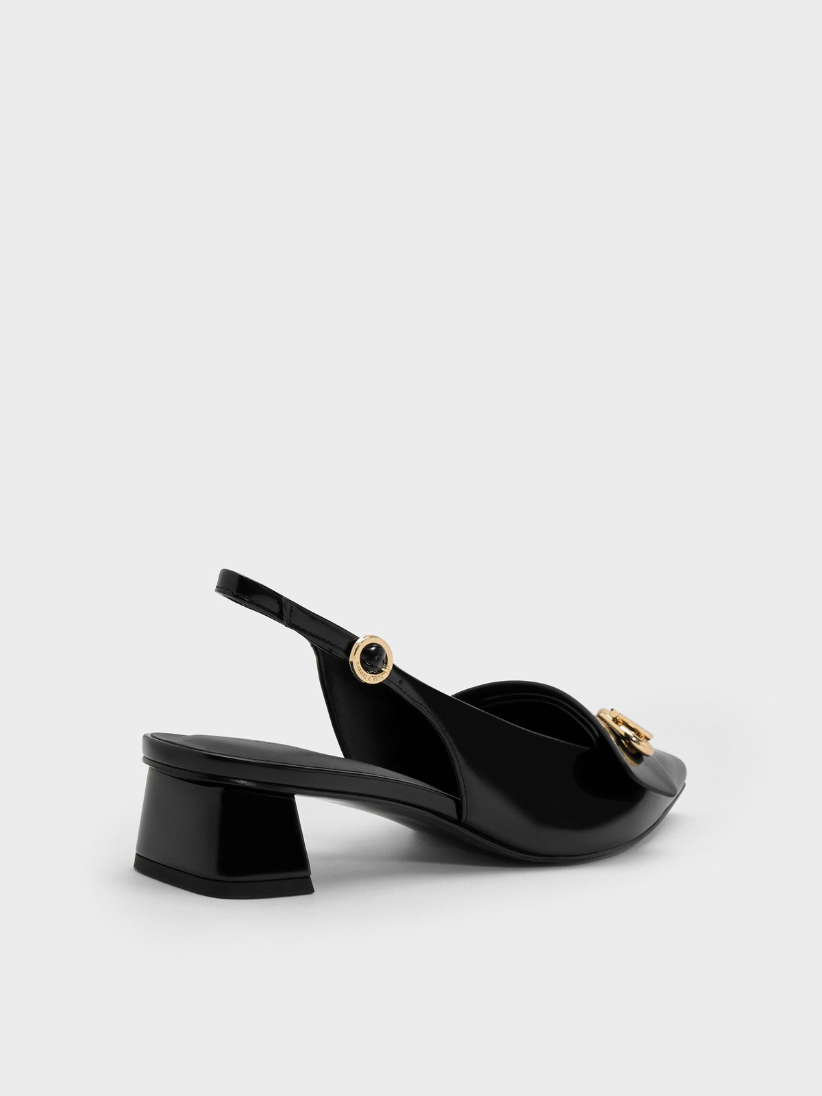 CHARLES & KEITH Best Seller | Marley Slingback Pumps - Black Box
