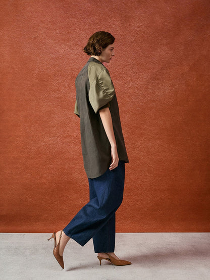 CHARLES & KEITH Essential | Ivette Woven Pointed Slingback Pumps - Brown