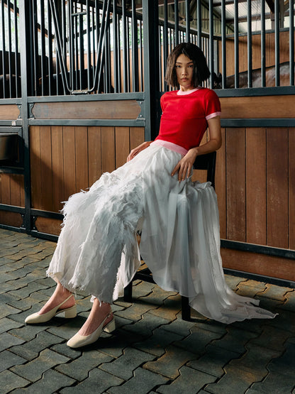 CHARLES & KEITH Hot Sale | Danni Patent Slingback Pumps - Chalk