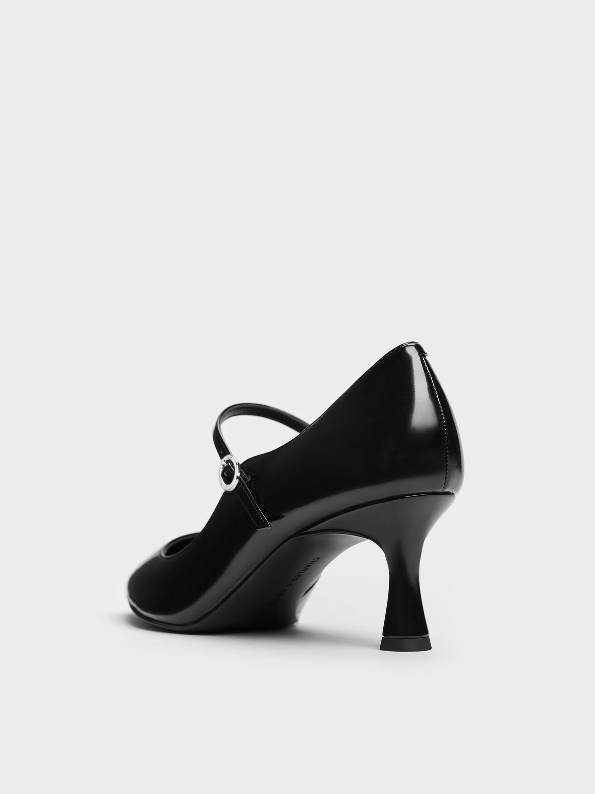 CHARLES & KEITH Smart Buy | Pointed Mary Jane Pumps - Black Box